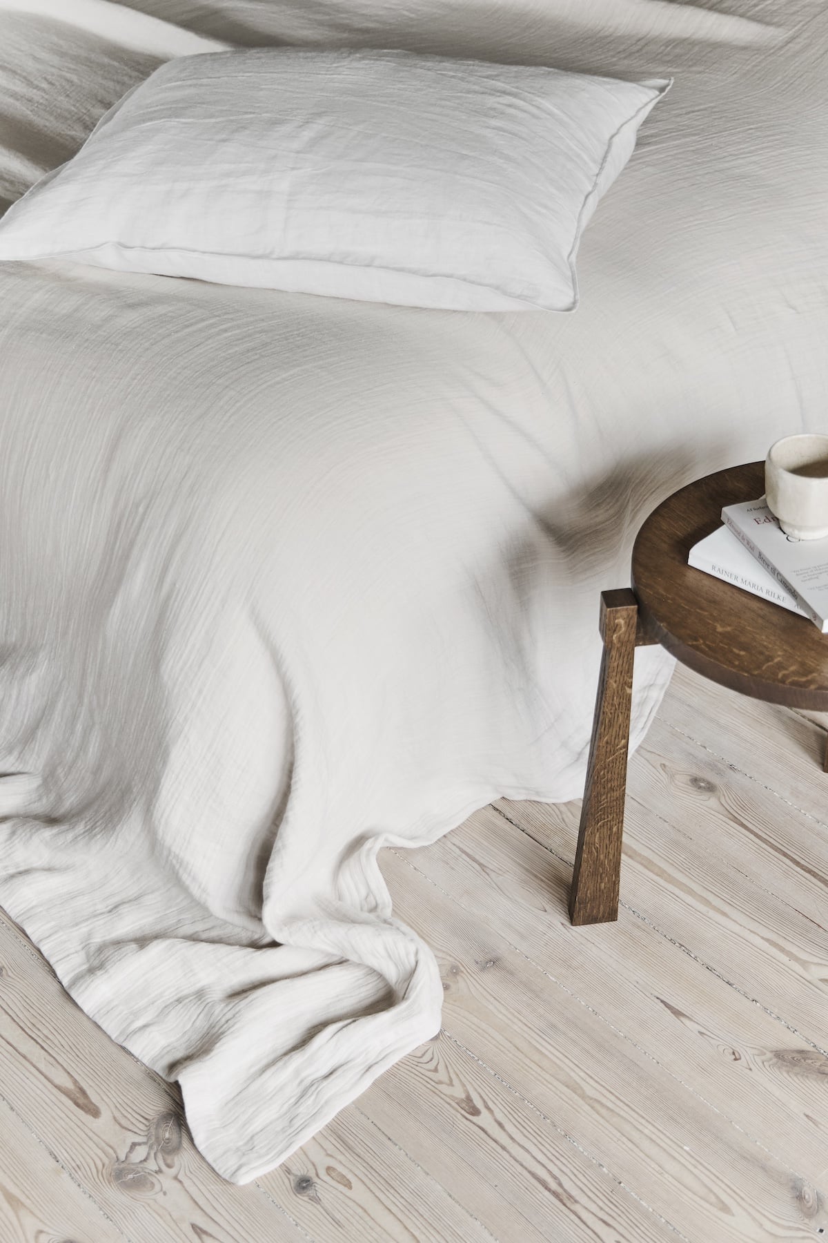 Merrow Pillowcase - White
