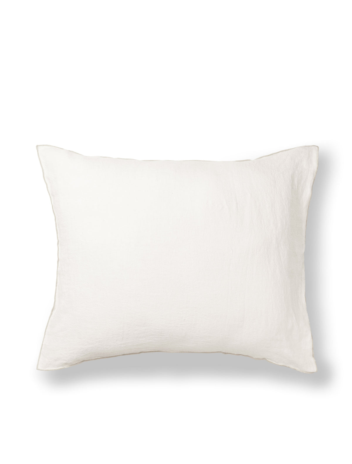 Merrow Pillowcase - White