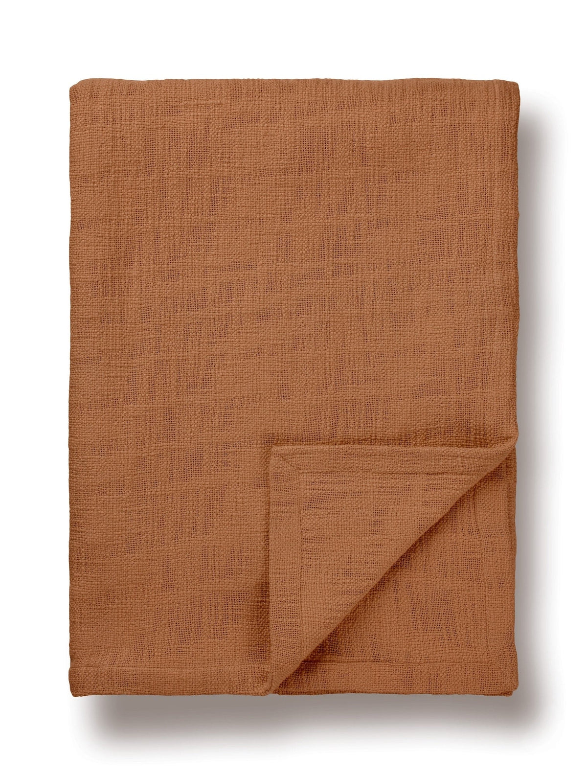 Tate Bed Throw - Rust