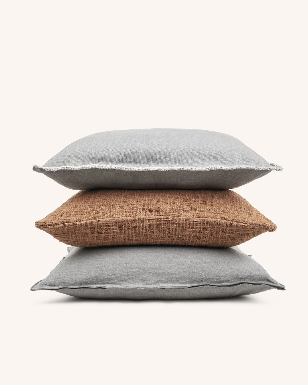 Merrow Heavy Cushion - Light Grey
