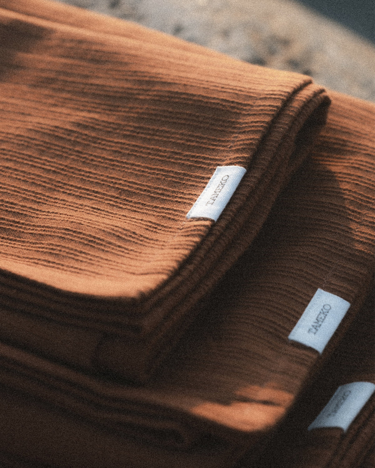 Nami Organic Cotton Towel / Amber