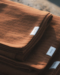 Nami Organic Cotton Towel / Amber