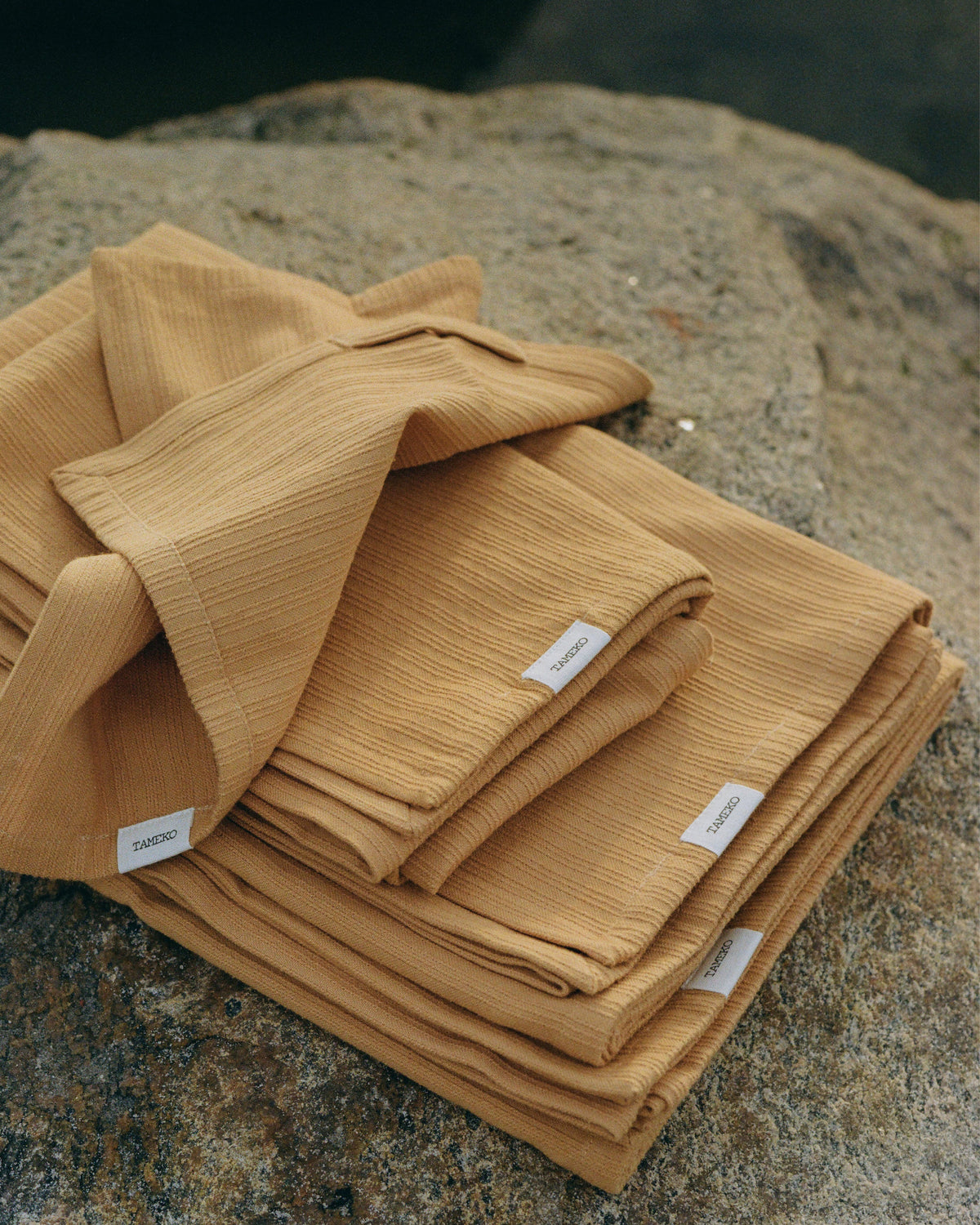 Nami Organic Cotton Towel / Marigold