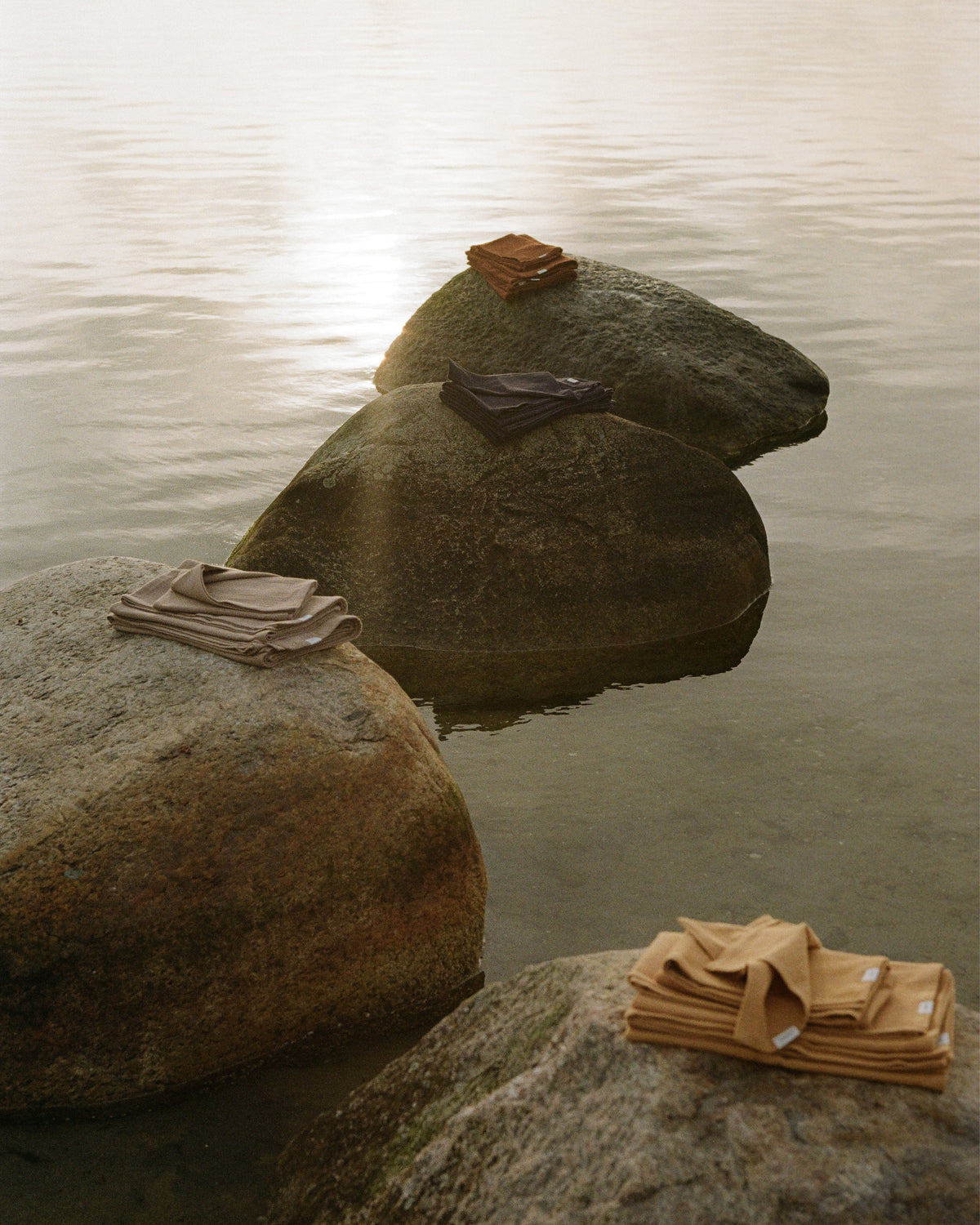 Nami Organic Cotton Towel / Stone