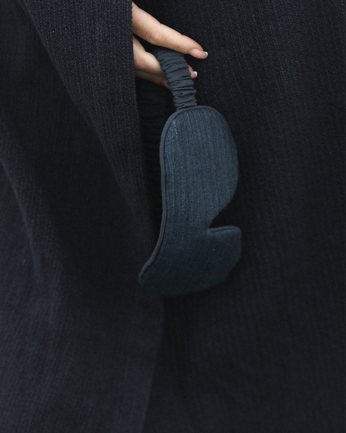 Sora Silk Eye Mask / Indigo